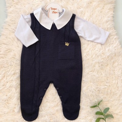    Macacão de Linha Principe marinho